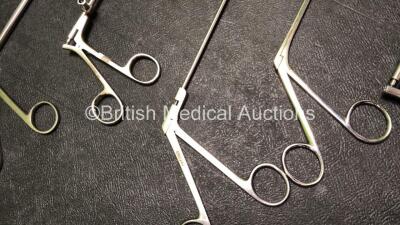 6 x Rigid Bronchoscope Forceps - 2