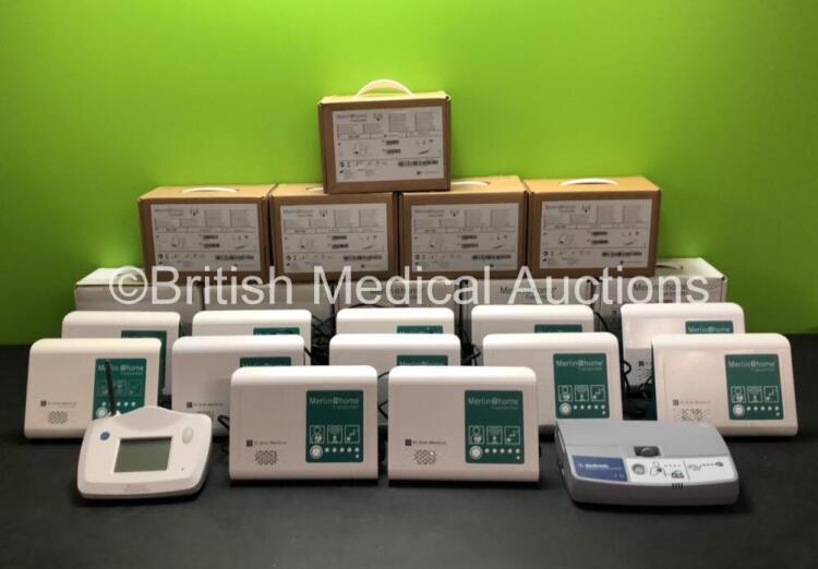 Mixed Lot Including 22 x Merlin @ Home Transmitters, 20 x Medtronic MyCareLink Patient Monitor Units, 1 x Medtronic CareLink Monitor and 1 x Boston Scientific Latitude Communicator *GL*