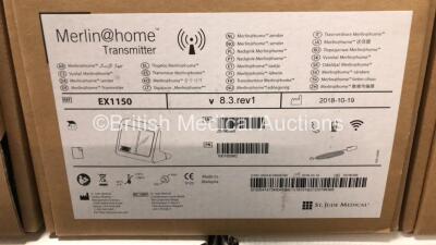 Mixed Lot Including 22 x Merlin @ Home Transmitters, 20 x Medtronic MyCareLink Patient Monitor Units, 1 x Medtronic CareLink Monitor and 1 x Boston Scientific Latitude Communicator *GL* - 6