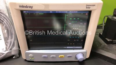Mixed Lot Including 1 x GE Solar 8000M Single Video Unit, 1 x Ethicon Endo Surgery Foot Switch, 1 x Mindray Datascope Trio Patient Monitor with SpO2, T1, ECG and NIBP Options (Powers Up), 1 x Buffalo Air Station Unit, 1 x Light (Powers Up), 4 x Edward Lif - 8