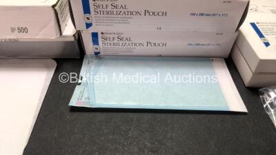 Job Lot of Henry Schein Tray Covers, Sterilization Pouches and Helix Test Kits - 3