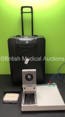Madsen Aurical HI-Pro Otometrics Audiometer in Transport Case (Powers Up with Missing Speaker Cover-See Photo)