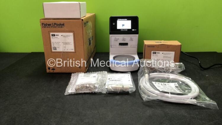Fisher & Paykel 950 Ref 950AGB Respiratory Humidifier Unit with Accessories (All Appear Unused and in Excellent Cosmetic Condition in Boxes)