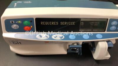 6 x Carefusion Alaris GH Syringe Pumps (5 x Power Up with 1 x Service Required and 1 x Blank Screen) - 2