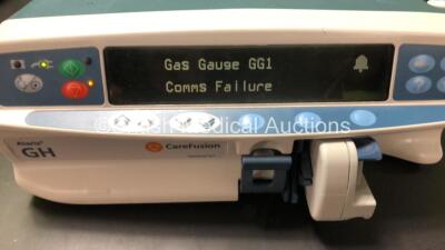 6 x Carefusion Alaris GH Syringe Pumps (All Power Up with 5 x Gas Gauge GG1 Error Code) - 4