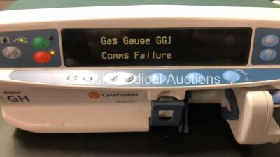 6 x Carefusion Alaris GH Syringe Pumps (All Power Up with 5 x Gas Gauge GG1 Error Code) - 6