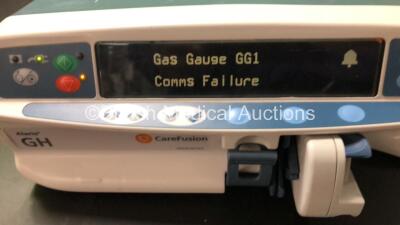 6 x Carefusion Alaris GH Syringe Pumps (All Power Up with 5 x Gas Gauge GG1 Error Code) - 7