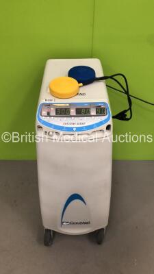 ConMed System 5000 Electrosurgical / Diathermy Unit Model 60-8005-001 with Footswitch (Powers Up) *S/N 12BGP100* - 2