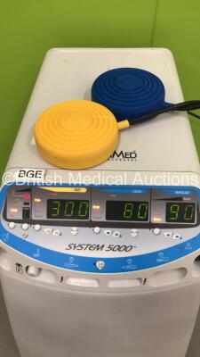 ConMed System 5000 Electrosurgical / Diathermy Unit Model 60-8005-001 with Footswitch (Powers Up) *S/N 12BGP100* - 3