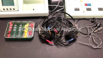 Job Lot Including 1 x Kamplex KLD 21 Diagnostic Audiometer with Headphones, Patient Response Trigger and Power Supply in Case and 1 x Kamplex MT10 Type 2 Impedance Audiometer with Base Unit, Power Supply and Ear Pugs (Both Power Up) *109908 / 023 025* - 4