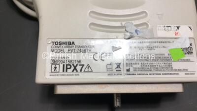 Toshiba PVT-745BTH Convex Array Ultrasound Transducer / Probe *Mfd - 08/2015* (Untested) - 3