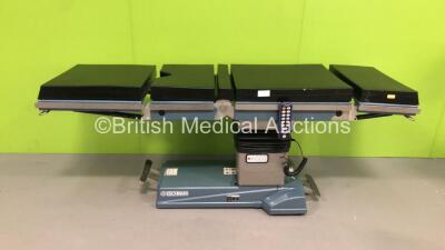 Eschmann T-20 Electric Operating Table Ref T202311001 with Controller and Cushions (Powers Up)