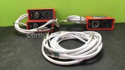 Job Lot Including 2 x ParaPAC 2D Ventilators, 1 x ParaPAC 200D Ventilator with 7 x Hoses