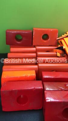 Mixed Lot Including Head Blocks and Safety Straps - 2