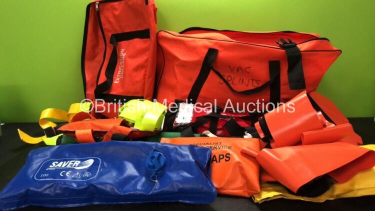 Mixed Lot Including Splints, Straps and Belts