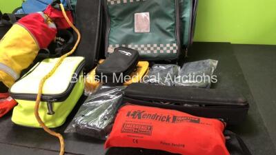 Mixed Lot Including Ambulance Carry Bags, Ferno Pedi Mate Ambulance Restraints, Traction Devices and Diving Rope - 3