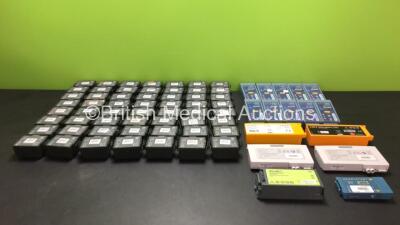 Job Lot of Batteries Including 56 x Philips Ref.98903150161, 10 x Philips M3863A and 2 x Zoll SurePower II (All Untested)