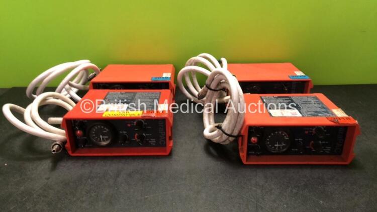 4 x paraPAC 2D Ventilators with Hoses