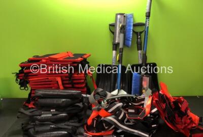 Mixed Lot Including 2 x Snow Shovels, Straps and Belts