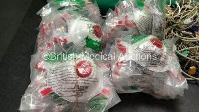 Mixed Lot Including 1 x Med Source Extraction Device, Meixin Masks and Various Patient Monitoring Cables - 2