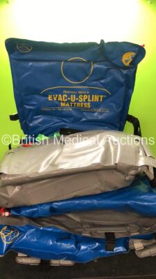 4 x Hartwell Medical Evac U Splint Mattress