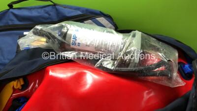 2 x Red Vac Emergency Mattress in Carry Bags - 2