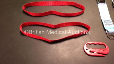 7 x Q-Straint Incubator Restraint Kits (3 x Complete and 4 x Missing Webbing Loops) - 3