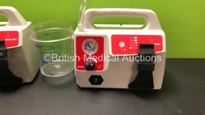 2 x Sscor Inc Ref 2310BV-230 Suction Units with Suction Cups (1 x Powers Up, 1 x No Power - Posible Flat Battery) *2* - 2