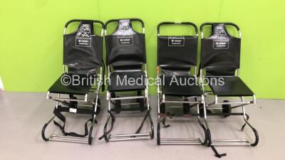 4 x Ferno Compact Evacuation Chairs