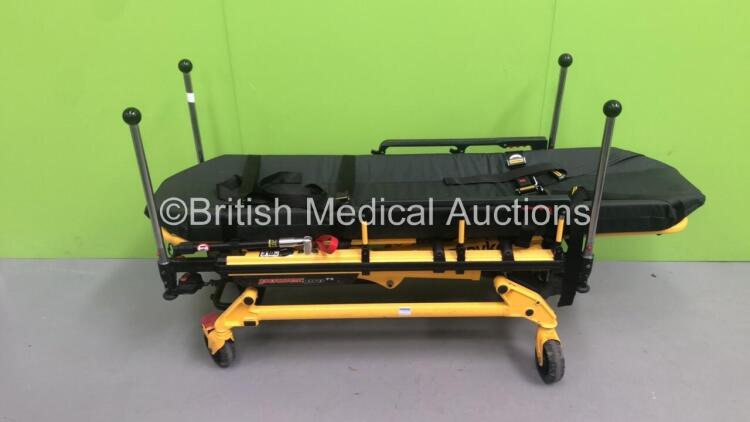 Stryker Power-Pro TL Ref 6550 Motorized Ambulance Stretcher with Mattress (Tested Working with Stock Battery, Battery Not Included) *100341196*