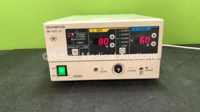 Olympus PSD-20 Electrosurgical Unit (Powers Up)