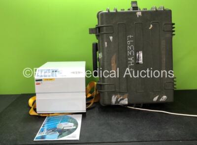 Eschmann Little Sister SHS800 Handpiece Autoclave Cleaner Unit in Transport Case with User Manual (Powers Up)