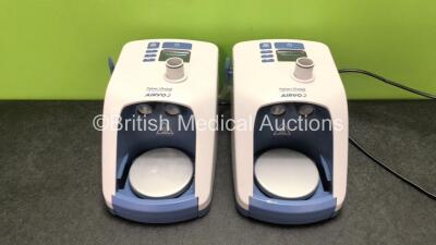 2 x Fisher & Paykel Ref PT10101UK Airvo 2 Humidifier Units (Both Power Up) *Mfd 2017, 2017*