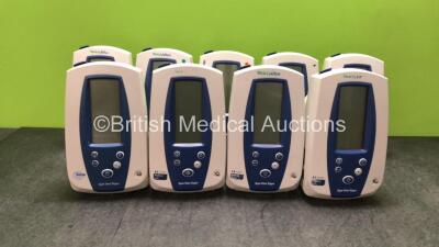 9 x Welch Allyn Spot Vital Signs Monitors (All Power Up when Tested with Stock Power Supplies-Power Supplies Not Included, 2 with Damage-See Photos)