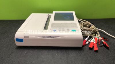 Fukuda Denshi FX-8322 ECG Machine with 10 Lead ECG Lead (Powers Up) *SN 50000435*