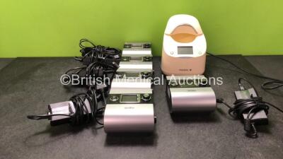 Mixed Lot Including 1 x Medela Calesca Warming / Thawing Unit (Powers Up) 5 x ResMed SP AutoSet CPAP Units with 5 x AC Power Supplies (All Power Up) *SN 1307335, 23131568077, 23132512909, 23132512737, 22151625694, 23111544194*