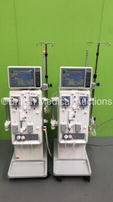 2 x Nikkiso DBB-05 DIalysis Machines with Hoses - Running Hours 23746 / 25838 (Both Power Up)