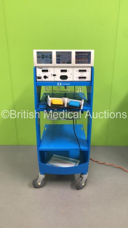 Covidien Valleylab Force Triad Electrosurgical Diathermy Unit *Software  Version - 4.00* with Footswitch on Trolley (Powers Up) *W* | April 2022  Mixed Medical Equipment - British Medical Auctions