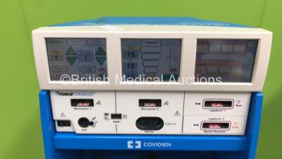 Covidien Valleylab Force Triad Electrosurgical Diathermy Unit *Software Version - 4.00* with Footswitch on Trolley (Powers Up) *W* - 2