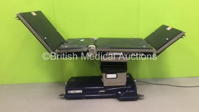 Eschmann T20-a Electric Operating Table *Mfd - Feb 2008* *No Cushions* (Powers Up, Damaged Casing - See Photos) - 2