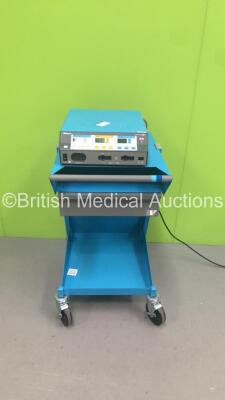 Valleylab Force FX-8C Electrosurgical Diathermy on Trolley (Powers Up) *F3A-25143A*