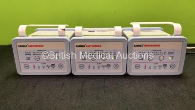 3 x Kanmed BW50W Baby Warmer Units (All Power Up)