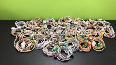 Job Lot of 30 x GE / Marquette ECG Leads