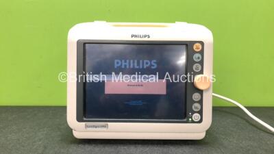 Philips Sure Signs VM6 Bedside Monitor Including ECG, SpO2, Temp and NIBP Options (Powers Up)