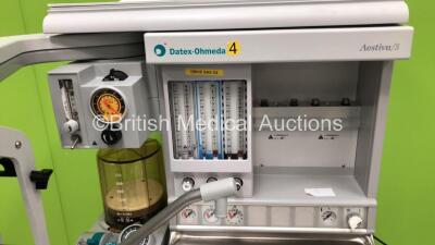 Datex-Ohmeda Aestiva/5 Anaesthesia Machine with Aestiva 7900 Smartvent Software 4.8PSVPro, Oxygen Mixer, Absorber, Bellows and Hoses (Powers Up) *AMRN00475* - 4