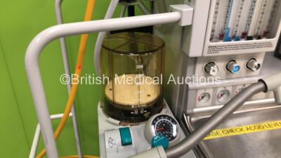 Datex-Ohmeda Aestiva/5 MRI MR Conditional Anaesthesia Machine with Aestiva 7900 Smartvent Software 4.8PSVPro, Isotec 5 Isoflurane Vaporizer Oxygen Mixer, Absorber, Bellows and Hoses (Powers Up) *C* - 4