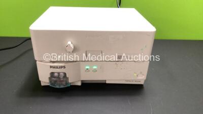 Job Lot Including 1 x Philips IntelliVue TcG10 865298 Transcutaneous Gas Neonatal Monitor *Mfd - 11/2014* and 1 x Philips IntelliVue G5 M1019A Gas Module *Mfd - 15/04/2016* (Both Power Up)