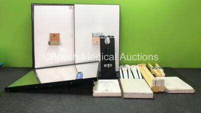 Mixed Lot Including 2 x Soehnle Height Measuring Units, 2 x Soehnle Professional Height Measuring Units, 1 x Sussex Vision Phoria Tester with 1 x Sussex Vision Phoria Wall Mounting Bracket with 3 x Mirrors *1 Damaged-See Photos* 1 x Ishihara Colour Vision