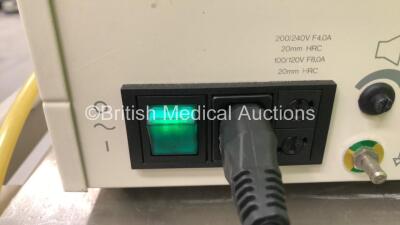 Eschmann TD850 Electrosurgical / Diathermy Unit on Eschmann ST80 Suction Trolley (Draws Power - Blank Screen) *S/N 85BC-1F-1088* - 3