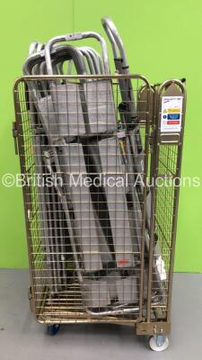 Cage of 18 x Aluminium Stretchers (Cage Not Included)